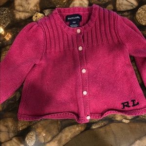 Ralph Lauren button-up sweater